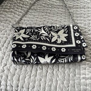 Kate Spade Floral Bandana Clutch